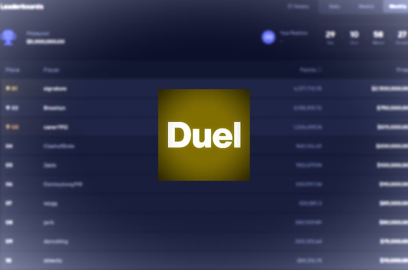 Duel 5m Monthly Leaderboard